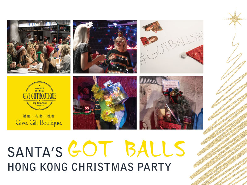 Santa’s Got Balls Hong Kong Christmas Party